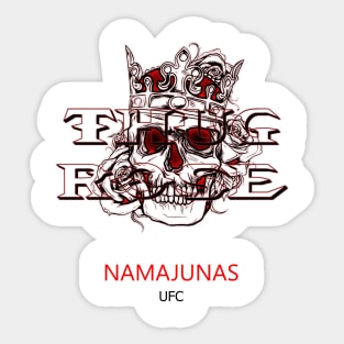 Thug Rose Namajunas UFC Sticker